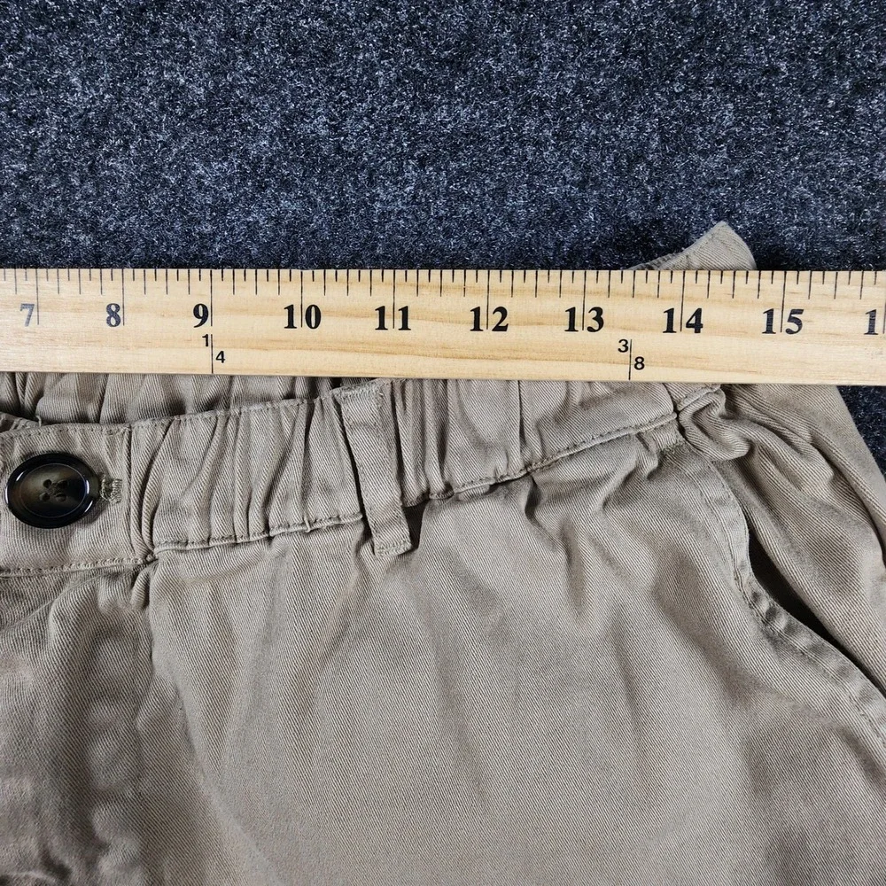 Cove Chino Pants Mens 34x30 Tan Khaki Elastic Waist Cotton Stretch Trousers